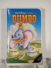 Walt Disney Classic Black Diamond Dumbo VHS Tape