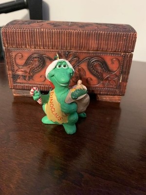 Vintage Hallmark Keepsake Ornament Dinoclaus Prehistoric 1991