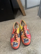 Vintage Nascar Tide Racing Team Leather Shoes #10 Icon Wearable Art, Men’s  5.5