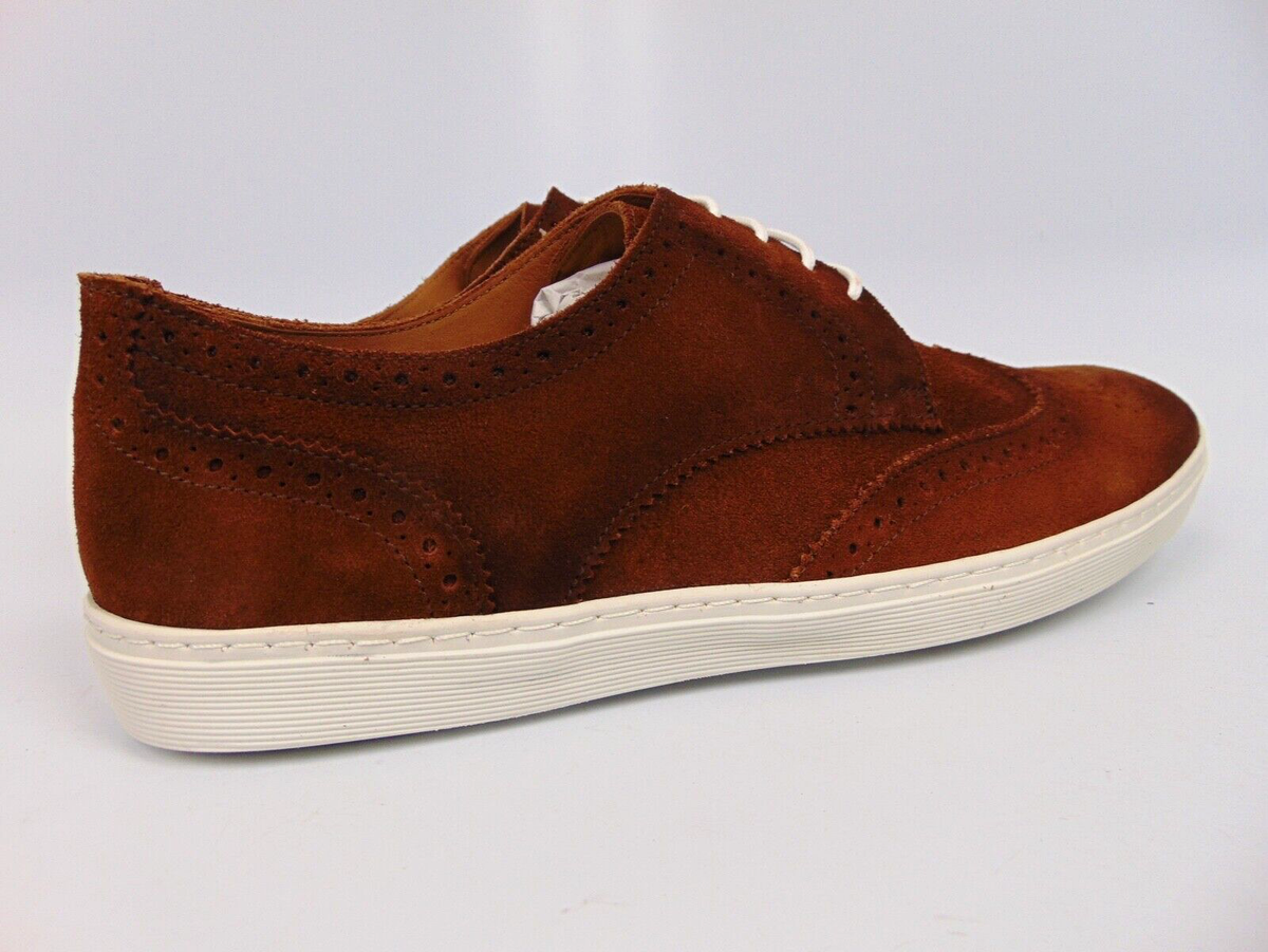 NEW! Driver Club USA Mens Princeton Cognac Suede Casual  display picture 1