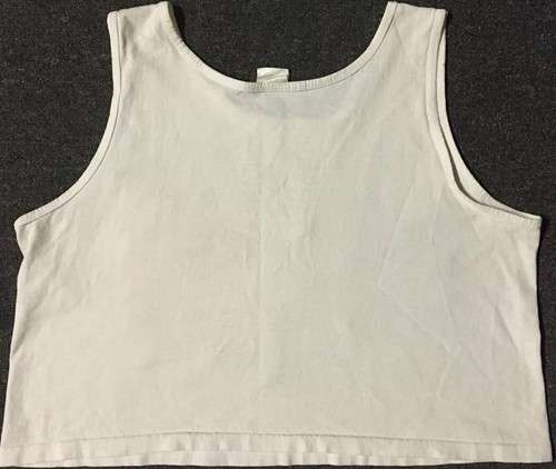 Vintage 80er Catalina Island verblasstes bauchfreies Tanktop USA kastig Surf Strand Grunge Vaporwave - Bild 7 von 12