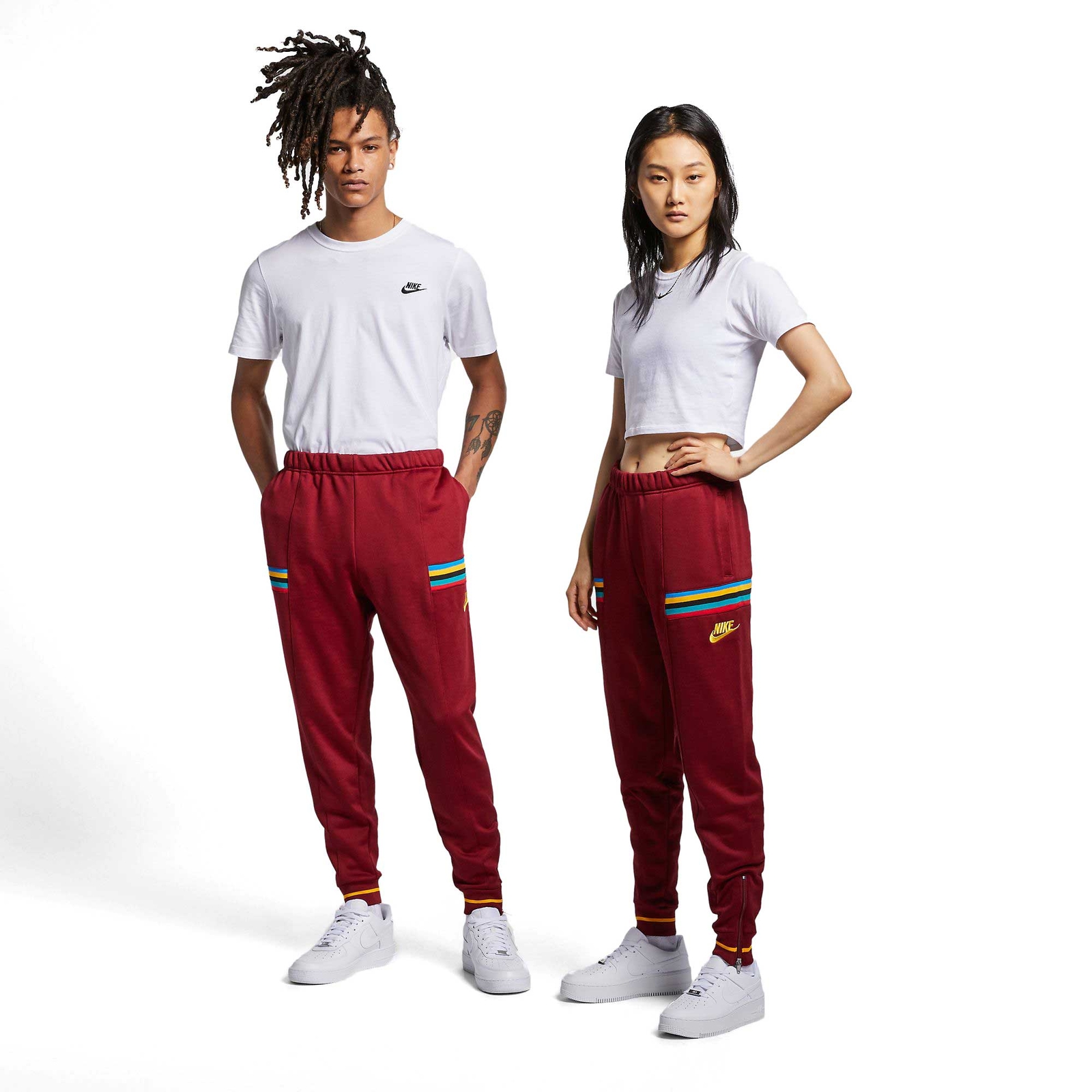 Мужские брюки Nike Polyknit Jogger бордового цвета, переизданные Nike AR1964-677