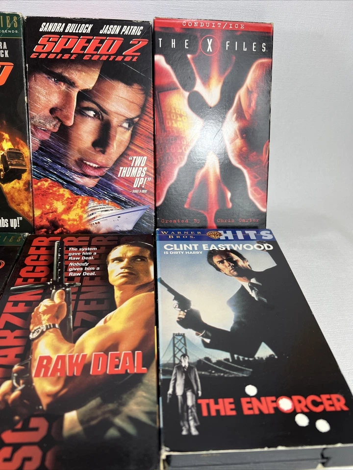 Action Movie VHS Tape Lot of 10 Films — 第 4/4 张图片