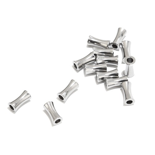 Wholesale 100pcs Stainless Steel Tube Beads for DIY Jewelry Making 8mm eBay