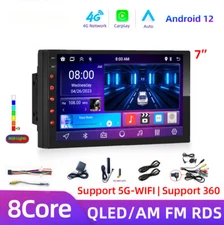 2 Din Android 11 Car Radio Multimedia Player Universal 7" Carplay Stereo 4G lot