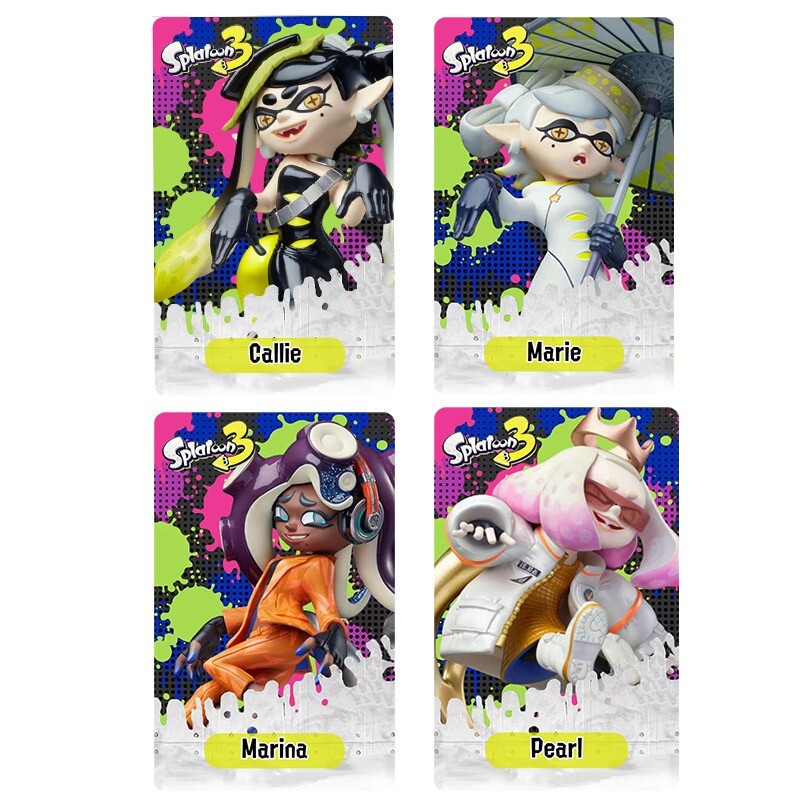 All 27 PCS Amiibos Card Splatoon 3 Octoling Octopus Fast Shipping