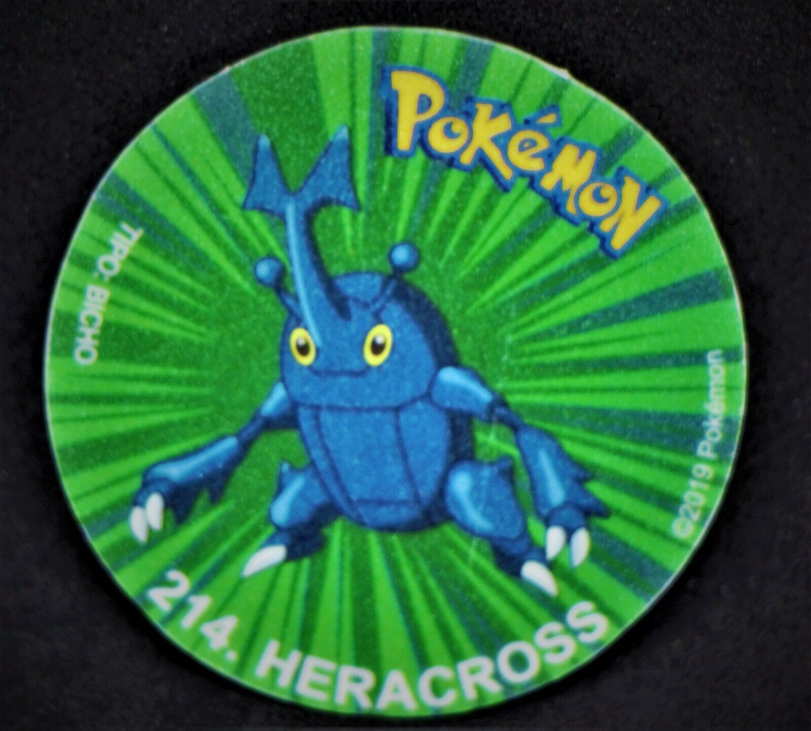 TAZO POKEMON DKV #486 REGIGIGAS 2019 Sinnoh PERU South America Pogs Flips  Taps