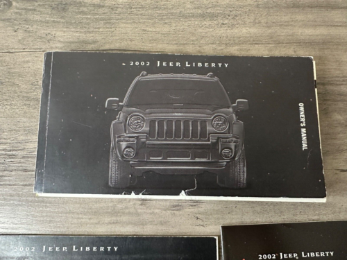 2002 Jeep Liberty Owners Manual, warranty information, operating tips +  owners | eBay