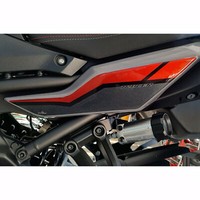 3D Aufkleber Kompatibel Mit Yamaha Tracer 900 2018 2020 Seitenprotektoren Rot