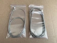 🍀FITS 1985-1989 MONGOOSE CLEAR BRAKE CABLES OLD SCHOOL BMX CALIFORNIAN KOS TEAM