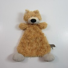 Demdaco Bear Lovey Security Blanket Plush Flat plush