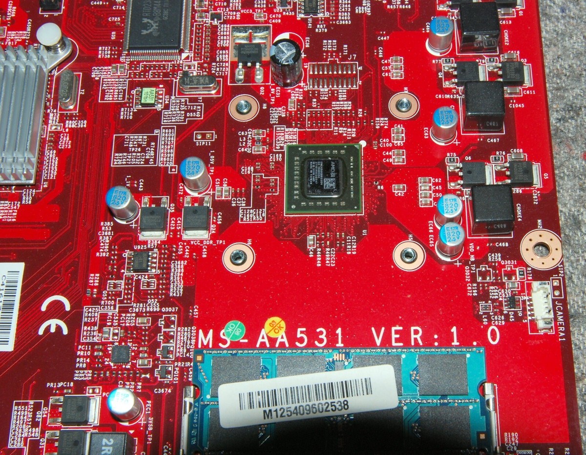 MSI WindTop AE2050 AIO PC MS-AA53 WE4504G50SXN MOTHERBOARD w