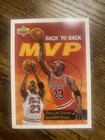 92-93 Upper Deck Michael Jordan back to back MVP card #67 MT