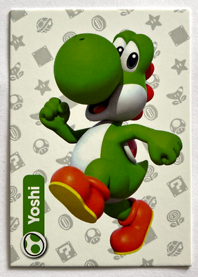 2022 SUPER MARIO TCG Panini Card #006 YOSHI Nintendo Italy Edition