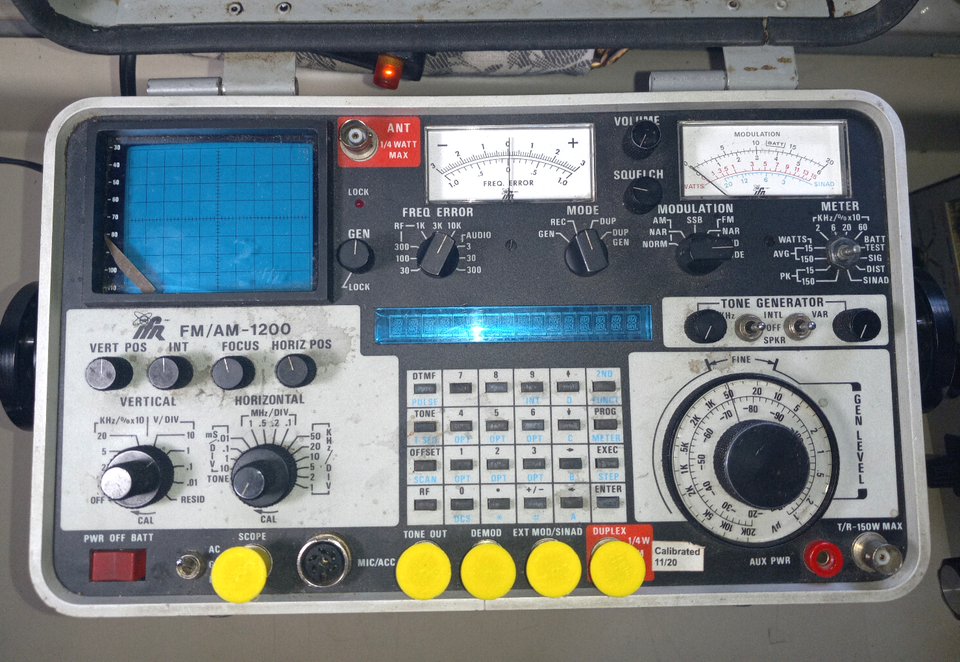 Manuel D'utilisation IFR FM/AM 1200S/A - Manuel Original Pour Moniteur De Communication