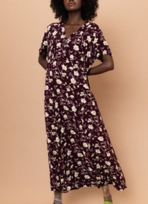 #ad #ad Vtg Express Dress Sz 11 12 Floral Cottagecore Boho Midi Prairie 90s Y2K USA $35.00