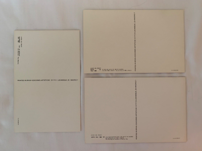 Set of Postcards of paintings by Goya Velazquez Prado Museum