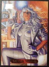 1994 Marvel Masterpieces Silver Sable Super Heroes #110 Comic Card