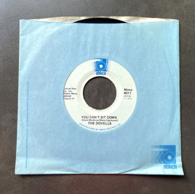 7'' The Dovells - You Can't Sit Down / The Bristol Stomp - US 45