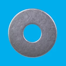 10x Flat Metal Penny Repair Washers 30x1.5 mm,10mm Hole,BZP Steel M10 Anneau