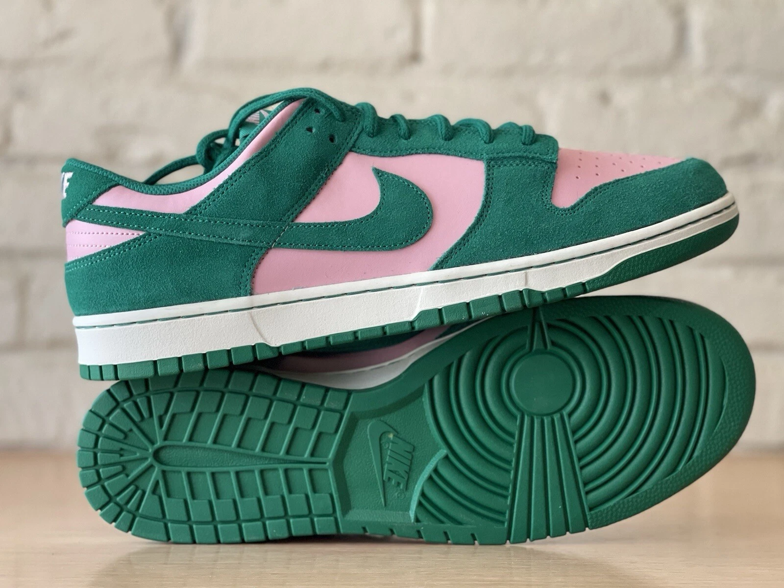 YEEZY Nike Dunk Low Retro SE anguria rosa morbido malachite FZ0549 600 uomo taglia 15 nuove