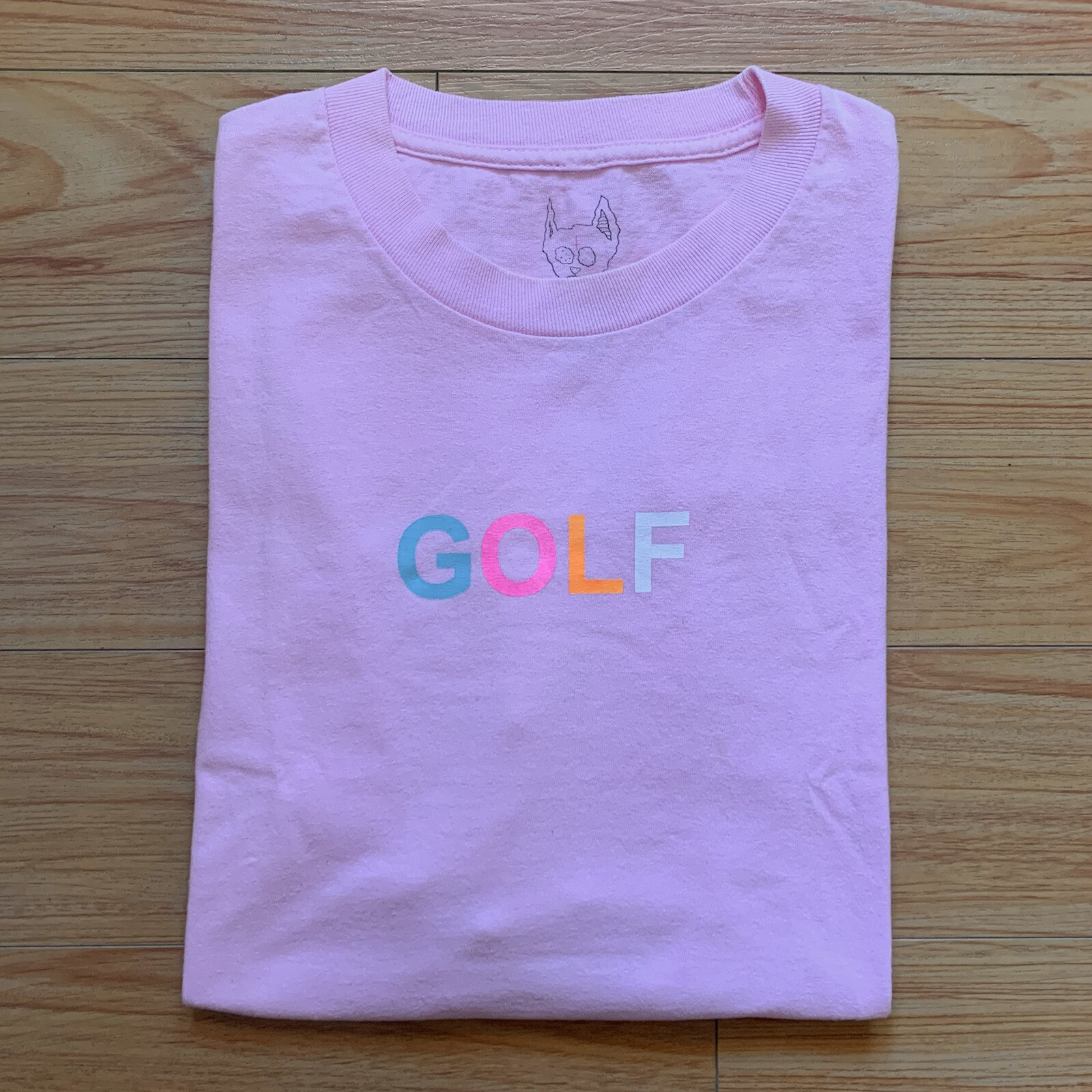 Golf wang OG multicolor logo Unreleased Sample Pink w… Gem