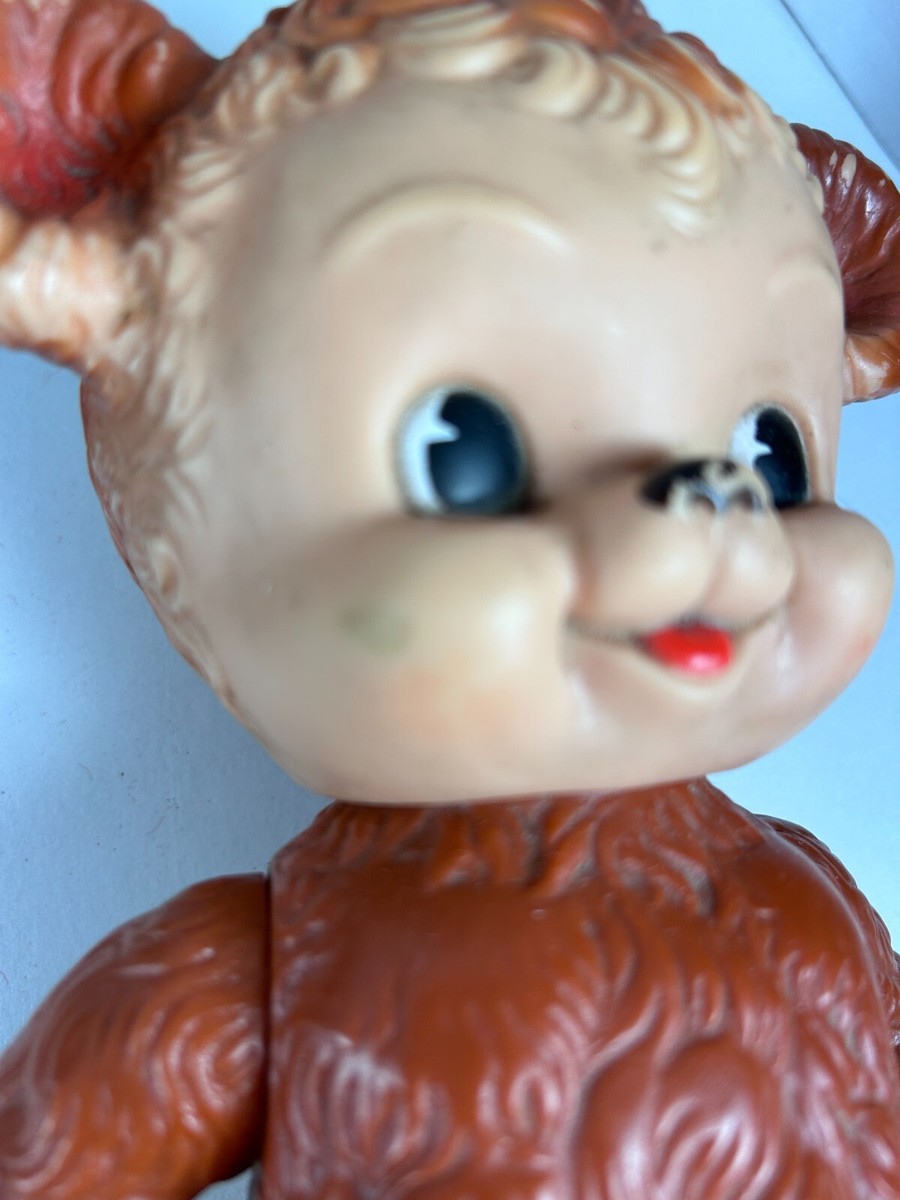 Vintage Sunny The Bear Sun Rubber Co 1958 Squeaky Poseable Vintage Sunny The Bear Sun Rubber Co 1958 Squeaky Poseable