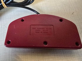 HORI Famicom Turbo Controller HJ-10 FC Red Japan tested working NES US SELLER