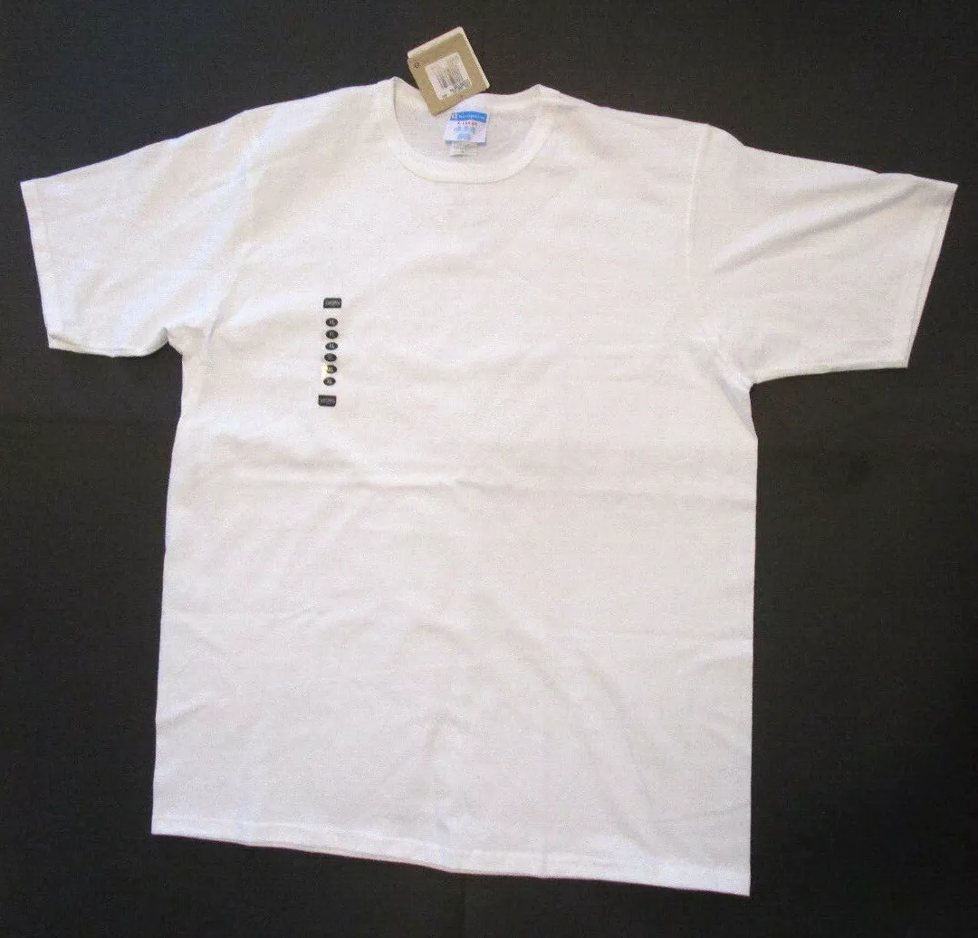 champion heritage tee white