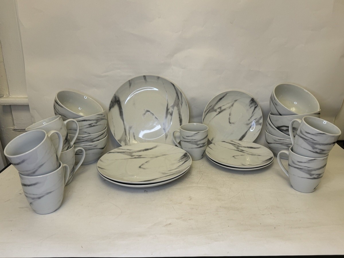 Dinnerware Dinnerware H2k Stoneware Set Of 21 H2K Home To Kitchen