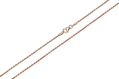 14k Solid Rose Gold D/Cut Rope Chain Necklace 1mm Men's Women Size 16''-30''