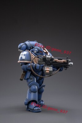 JOYTOY Warhammer 40k – Ultramarines Outriders Brother Catonus, Action Figure 1/18, Collezionabile
