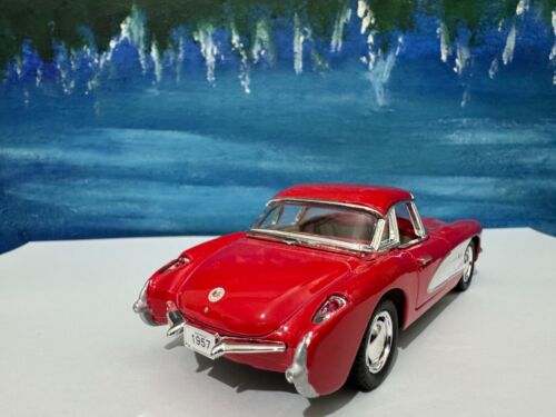 Licensed 1957 Chevrolet Corvette collectable Die-cast birthday present sleeves - Picture 2 of 11