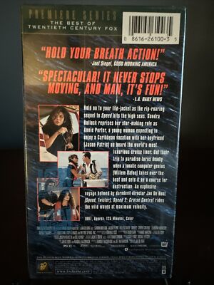 Speed 2: Cruise Control (VHS, 1997) 86162610035| eBay