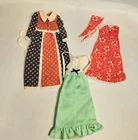 Lot of 3 Vintage Barbie Mod Best Buy Clothing #9620 #9164 Maxi #9619 Hawaiian