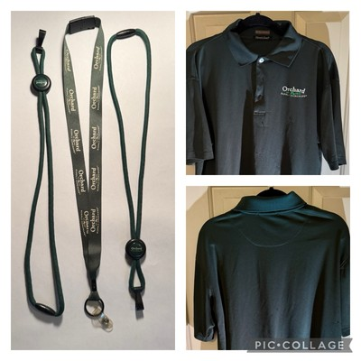 #ad OSH Orchard Supply Employee Shirts Lot 4 – 2XL×2 Large×2 3 Lanyards Uniform $29.99