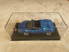 MR COLLECTION 1/18  FERRARI 488 SPIDER BLUE CORSA 539928