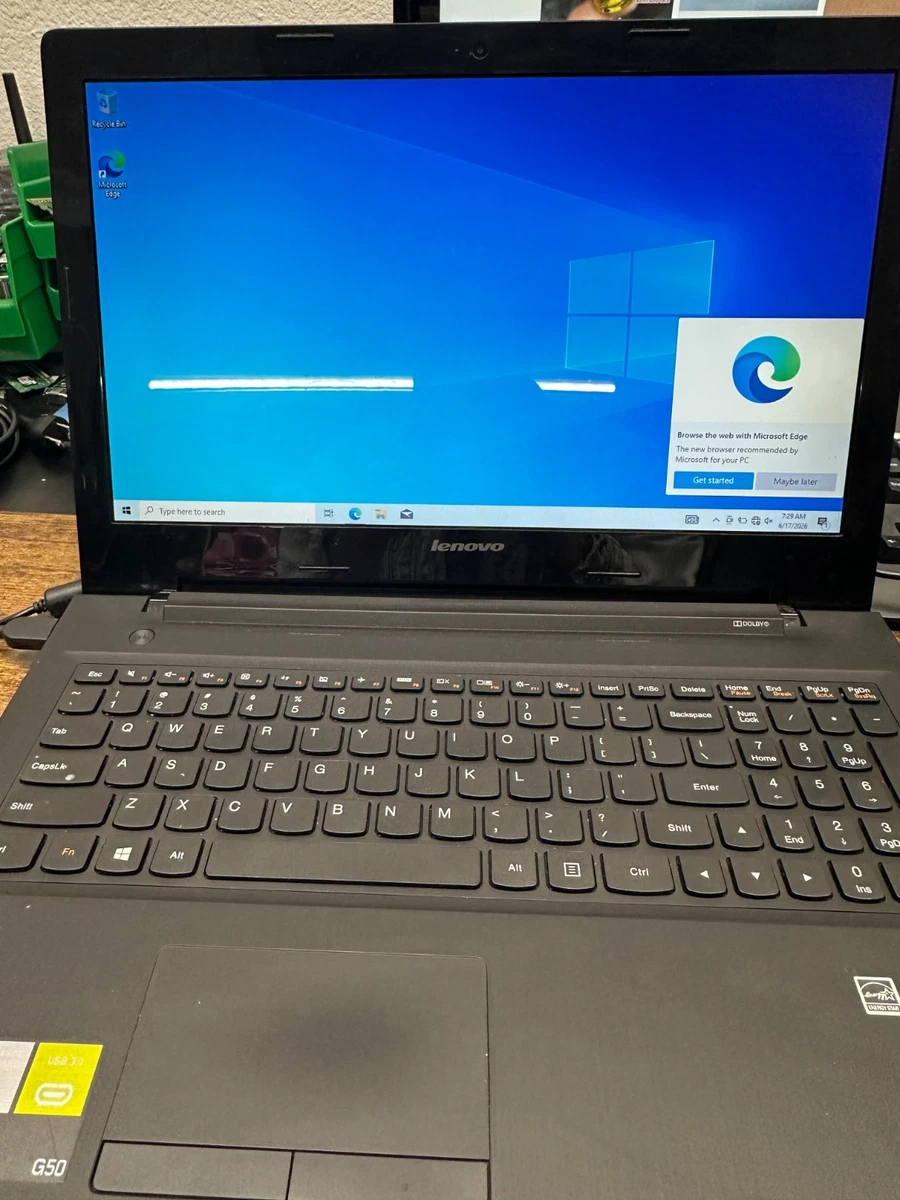 Lenovo G50 Windows 10 PC Laptops & Netbooks for Sale | Shop New