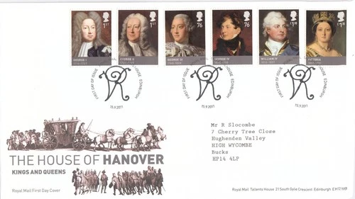 House of Hanover GB RM FDC Tallents 2011 (151501)