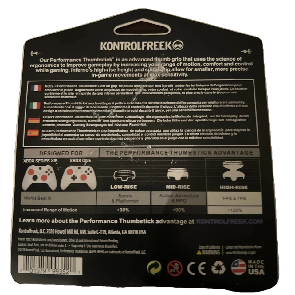 Kontrol Freek FPS Freek Inferno Performance Thumbstick Grips Xbox Series X | S - Image 2 of 4