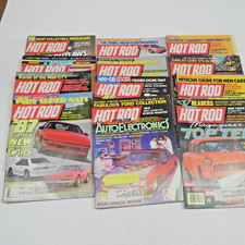 1986 HOT ROD MAGAZINE 12 ISSUES FULL COMPLETE YEAR RACING CARS MUSCLE CUSTOM