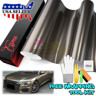 ESSMO PET Liquid Metallic Bronze Vinyl Wrap Car Auto Decal Sticker Air Release