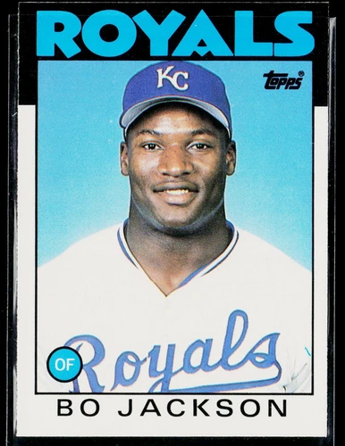 1986 Topps Traded #50T Bo Jackson Kansas City Royals