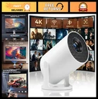 Mini Portable Projector, 180° Rotation, 720P HD, 4K Support, HDMI/USB Compatible