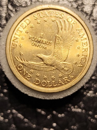 2000 Philadelphia Native American Sacagawea Dollar $1 Wounded Eagle Uncirculated