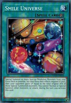 Smile Universe - COTD-EN056 - Common - 1st Edition NM Yugioh Code of the Duelist