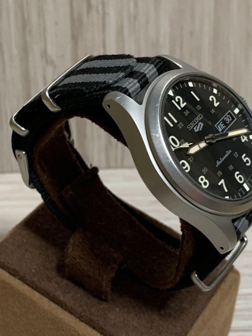 SEIKO 4R36 10A0 SEIKO 5 Sports Automatic Watch Black Dial