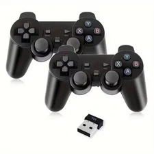 2 PCS 2.4G Wireless Gamepad USB Joystick Controller PC Android TV BOX Game Video