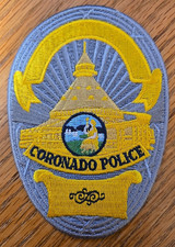 CORONADO CALIFORNIA small POLICE PATCH