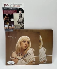 Billie Eilish Signed Happier Than Ever CD JSA COA Ocean Eyes Birds Of A Feather